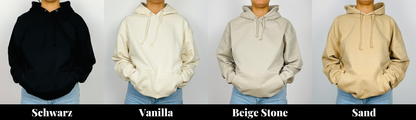 Buchstabe Personalisierter Pullover Pärchen mit Name & Ärmel bestickt