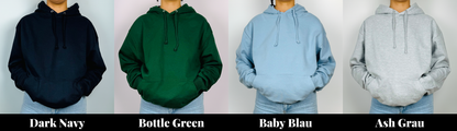 Buchstabe Personalisierter Pullover Pärchen mit Name & Ärmel bestickt